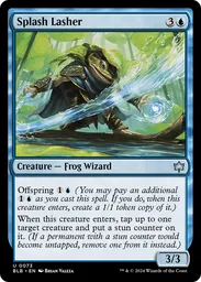 mtg offspring cards Thundertrap Trainer MTG - Bloomburrow #386 (English)