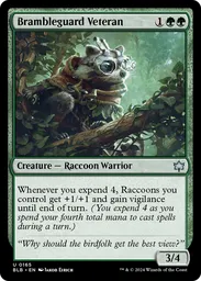 mtg raccoon cards Magic The Gathering - Bloomburrow Commander Tokens - Creature Raccoon Bard Rarity Yes, a Raccoon Really Can