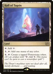 mtg powerstone token cards Stainless Steel Powerstone Token - Metal MTG Tokens main image 0