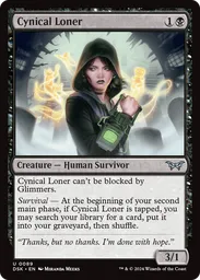 survival mtg cards Magic The Gathering - Duskmourn - House of Horror - Veteran Survivor if Defiant Survivor is tapped A cornerstone of Magic history.