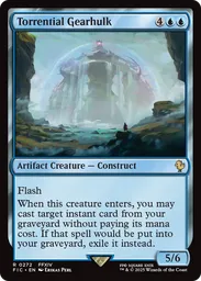 mtg what are gold border cards Construct Token (*/*) by Peter Mohrbacher main image 0