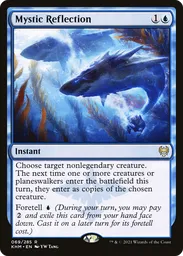 mtg cards with foretell Ravenform As Foretold