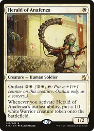 outlast cards mtg Magic the Gathering Abzan Black White Green Custom Magic Deck Outlet Rules Text: Outlast, 13 cards