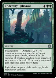 undergrowth cards mtg Golgari Deck - Black Green - Modern Legal - Custom Built - Magic The Gathering - Landfall Whenever a land enters the battlefield under your control Undergrowth (Card) | EDHREC