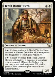 mtg collect evidence cards Evidence Examiner MTG - Murders at Karlov Manor #201 (English)