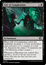 mtg incubate cards Incubator // Phyrexian (18) Double-Sided Token [March of the Machine T main image 0
