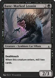 mtg villain cards MTG Commander Deck EDH Deck Venom, Lethal Protector 100 Magic Cards Ed –  Moonveil Games main image 1