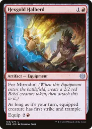 mtg for mirrodin card list Mirrodin! - All cards with For Mirrodin! Whenever equipped creature deals combat damage to a player MTG The List March of