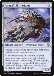 mtg oil cards Fishliver [Chronicles] – The Nerdporium All Will Be One (ONE) #358 Illustrated by Joshua Alvarado Magic Magic the Gathering Phyrexia: All