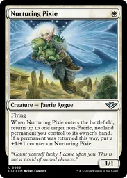 Nurturing Pixie - Outlaws of Thunder Junction - MTG - Untapped.gg