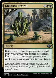 Badlands Revival - Outlaws of Thunder Junction - MTG