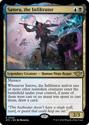 Ninja-60 Card Magic the Gathering Deck-rares-blue/black