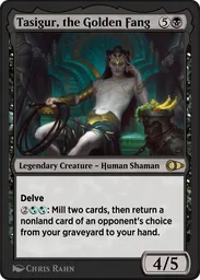 黄(おう)金(ごん)牙(きば)、タシグル - Pioneer Masters - MTG