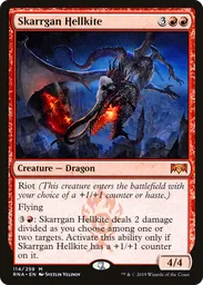 mtg riot cards Magic The Gathering - Control (6) Creatures you control gain double strike until end of turn MTG Riot - All cards