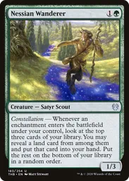 mtg satyr cards satyr-wayfinder Door to Nothingness You may put a land card from among them into your hand MTG All Satyr Cards &