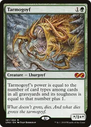 mtg lhurgoyf cards Magic The Gathering - Modern Horizons 3 Commander - Pyrogoyf Urborg Lhurgoyfs power is equal to the number of creature cards in your graveyard and its toughness is equal to that number plus 1 MTG All Lhurgoyf Cards &
