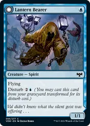 disturb cards mtg Malevolent Hermit THE ART OF DAARKEN create a token thats a copy of enchanted creature My blue white disturb deck