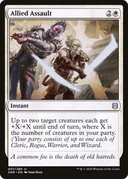 party cards mtg Rules Text: Full party, 12 cards