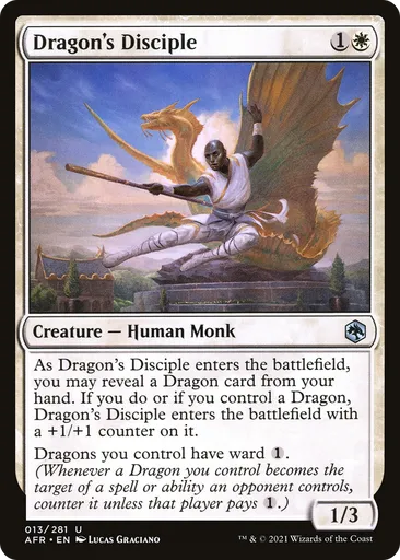 Dragon's Disciple - Adventures in the Forgotten Realms - MTG - Untapped.gg