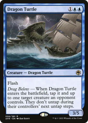 mtg forgotten realms dragon cards White Dragon (Borderless Alternate Art) [Dungeons & Dragons: Adventure main image 1