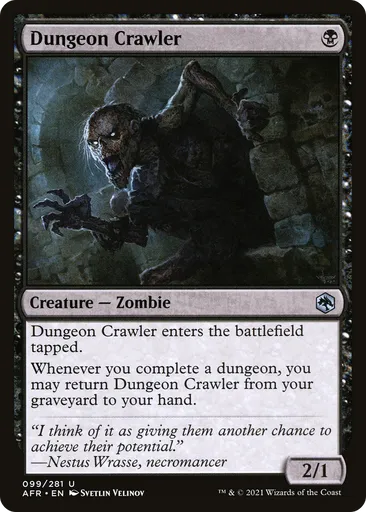 dungeon mtg cards Undercity Dungeon token Magic mtg | Custom Retro Style main image 1