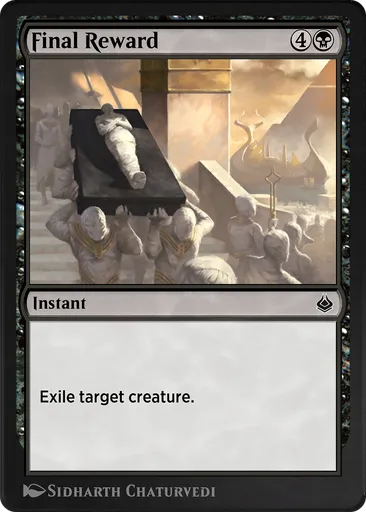 Final Reward - Amonkhet Remastered - MTG - Untapped.gg