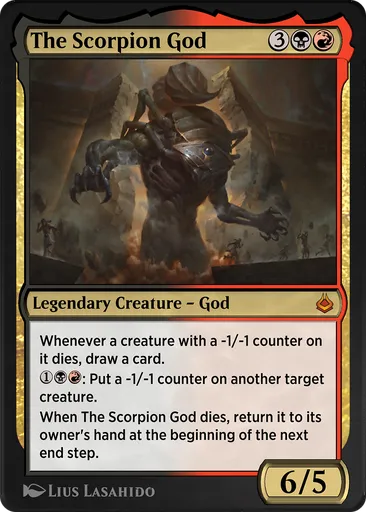 The Scorpion God - Amonkhet Remastered - MTG - Untapped.gg
