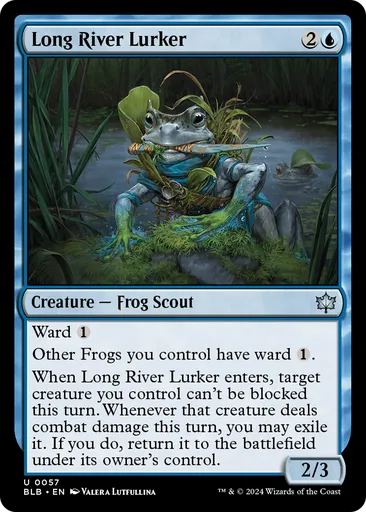 Long River Lurker - Bloomburrow - MTG - Untapped.gg Long River Lurker - Bloomburrow - MTG - Untapped.gg