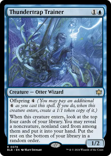 稲(いな)妻(づま)罠(わな)の教(きょう)練(れん)者(しゃ) - Bloomburrow