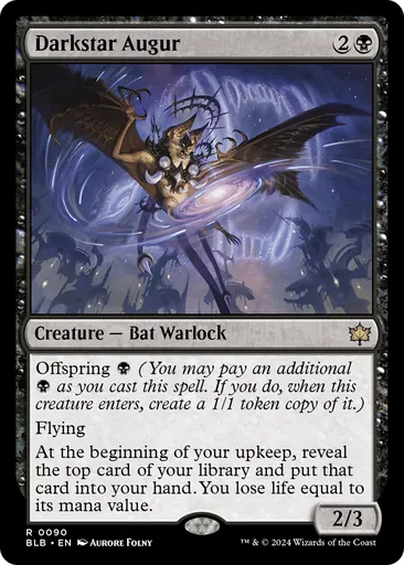 Darkstar Augur - Bloomburrow - MTG - Untapped.gg