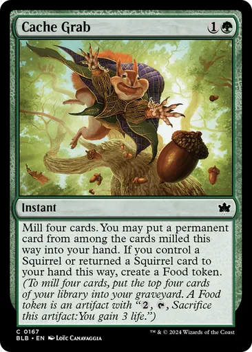 Cache Grab - Bloomburrow - MTG - Untapped.gg