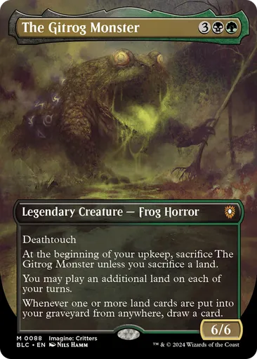 The Gitrog Monster - Bloomburrow Commander - MTG - Untapped.gg