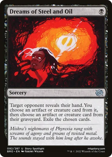 mtg oil cards Vindictive Flamestoker [Phyrexia: All Will Be One Prerelease Promos]