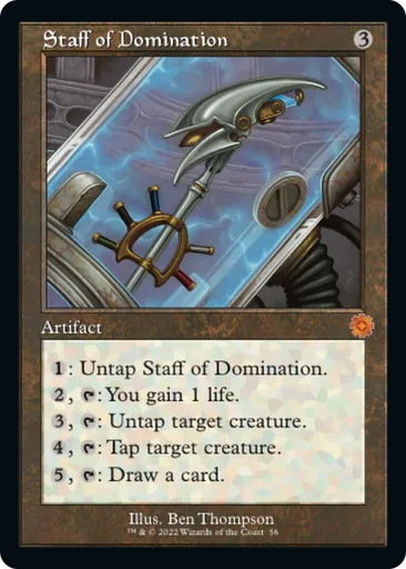 Staff of Domination - The Brothers' War Mystical Archive - MTG - Untapped.gg