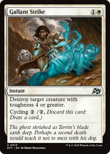 Gallant Strike - Aetherdrift - MTG - Untapped.gg