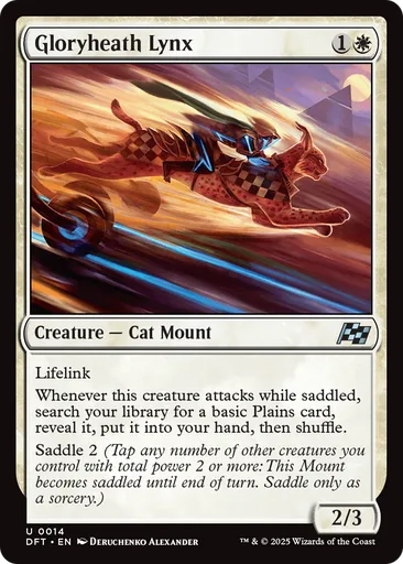 Gloryheath Lynx - Aetherdrift - MTG - Untapped.gg Gloryheath Lynx - Aetherdrift - MTG - Untapped.gg
