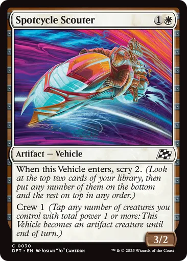 Spotcycle Scouter - Aetherdrift - MTG - Untapped.gg