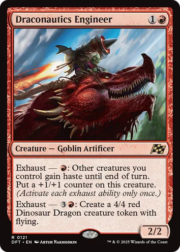 竜(りゅう)航(こう)技(ぎ)師(し) - Aetherdrift - MTG - Untapped.gg