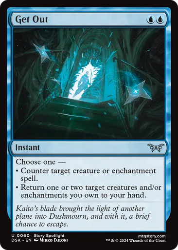 Get Out - Duskmourn: House of Horror - MTG - Untapped.gg