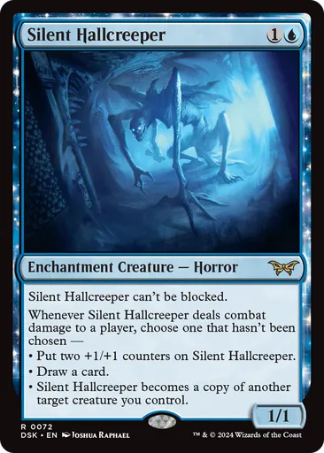 Silent Hallcreeper - Duskmourn: House of Horror - MTG - Untapped.gg