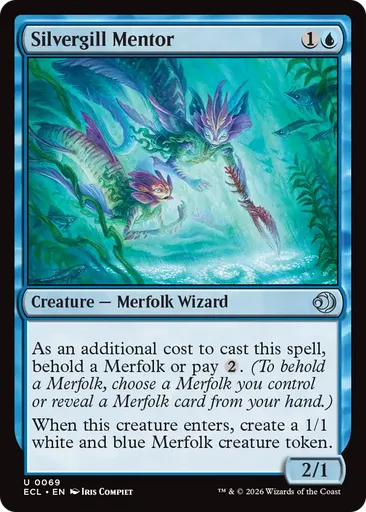 cards with mentor mtg Fireglass Mentor [Bloomburrow] main image 1