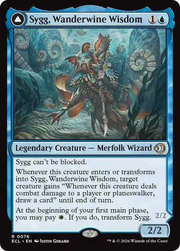 Sygg, Wanderwine Wisdom - Lorwyn Eclipsed - MTG - Untapped.gg Sygg, Wanderwine Wisdom - Lorwyn Eclipsed - MTG - Untapped.gg