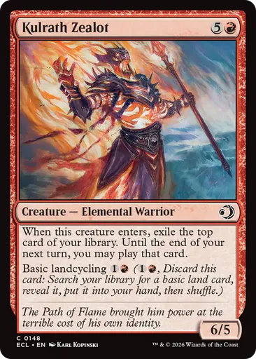 Kulrath Zealot - Lorwyn Eclipsed - MTG - Untapped.gg