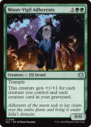 Moon-Vigil Adherents - Lorwyn Eclipsed - MTG - Untapped.gg