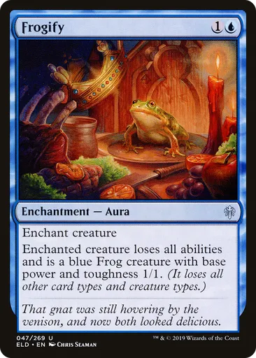 蛙(かえる)化(か) - Throne of Eldraine - MTG - Untapped.gg