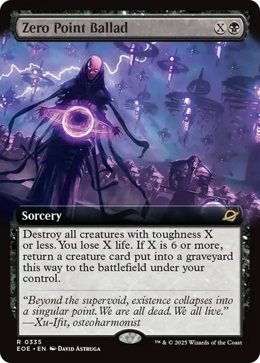 0 drop mtg cards Zero Point Ballad - Edge of Eternities - Warren Mahy 0 drop mtg cards The