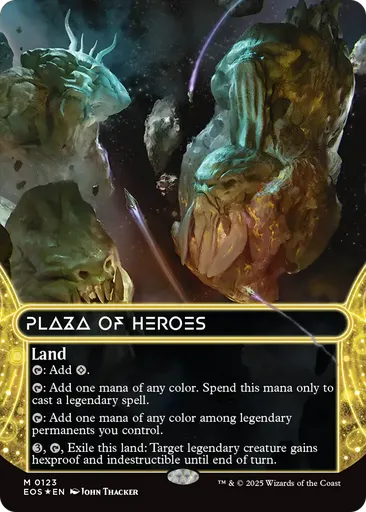 Plaza of Heroes - Edge of Eternities: Stellar Sights - MTG - Untapped.gg
