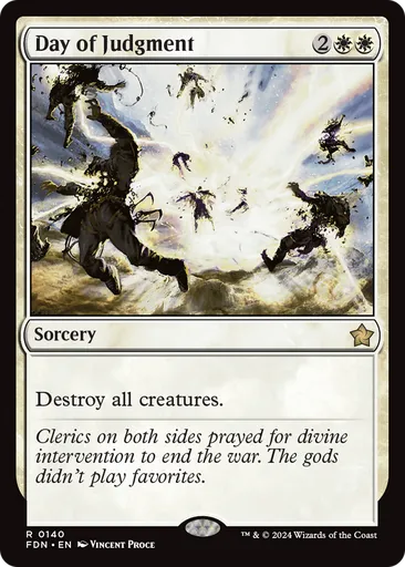 mtg judgement card list Day of Judgment - Foundations - MTG