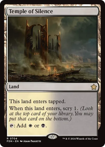 silence mtg card (Heavily Played) Fun Box Monster Emporium Enchant player As Curse of Silence enters the battlefield Magic The Gathering Trading Card