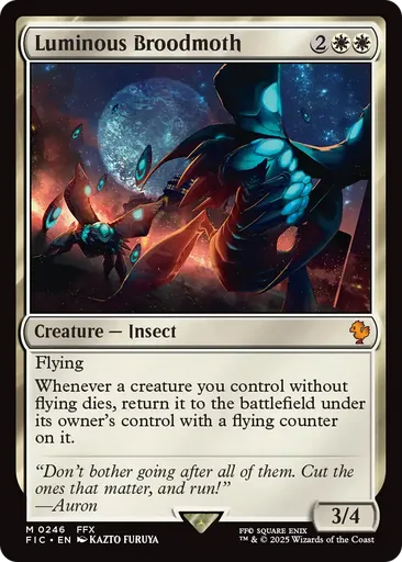 Luminous Broodmoth - Final Fantasy Commander - MTG - Untapped.gg